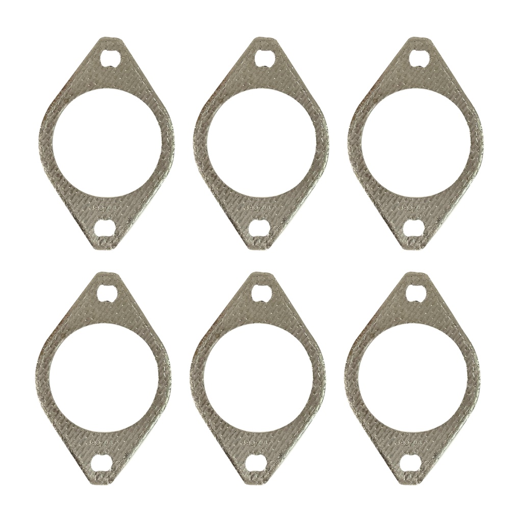 OEM Cummins EXHAUST MANIFOLD GASKET ISX NEW 4907447CUM 4907447 (Pack of 6)