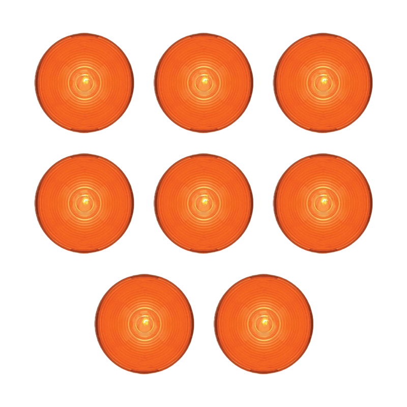 Marker Light 2-1/2in Amber 571.LG10A 45813 (Pack of 8)