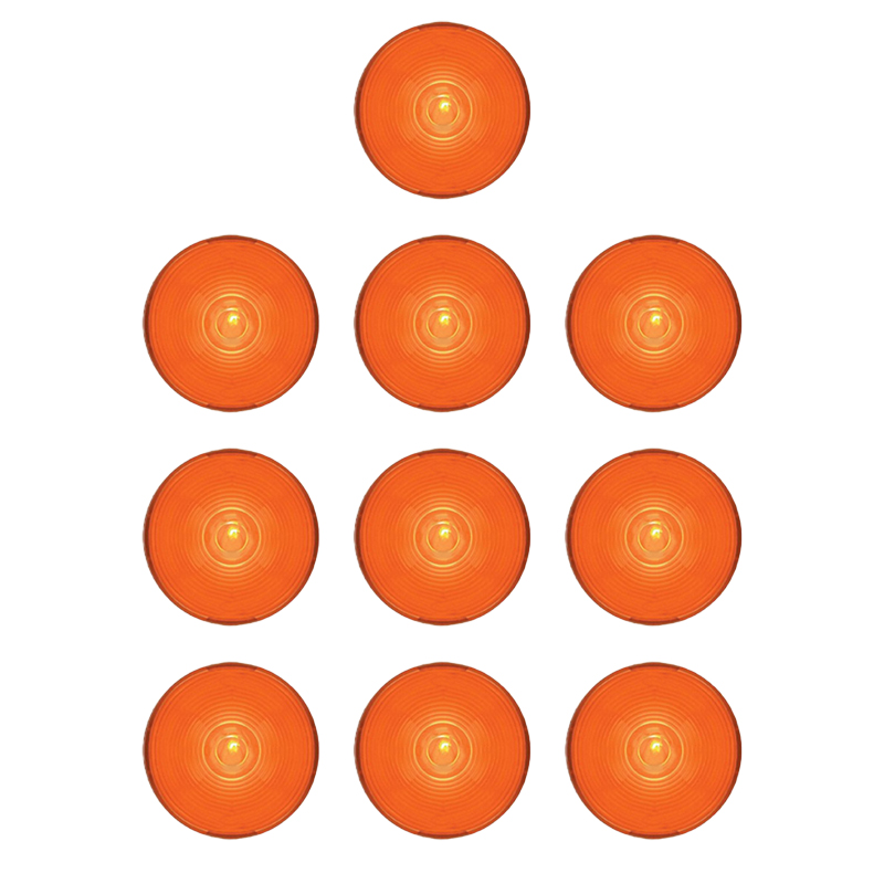 Marker Light 2-1/2in Amber 571.LG10A 45813 (Pack of 10)