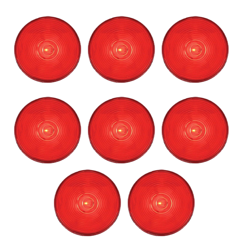 Marker Light 2-1/2in Red 571.LG10R 45812 (Pack of 8)