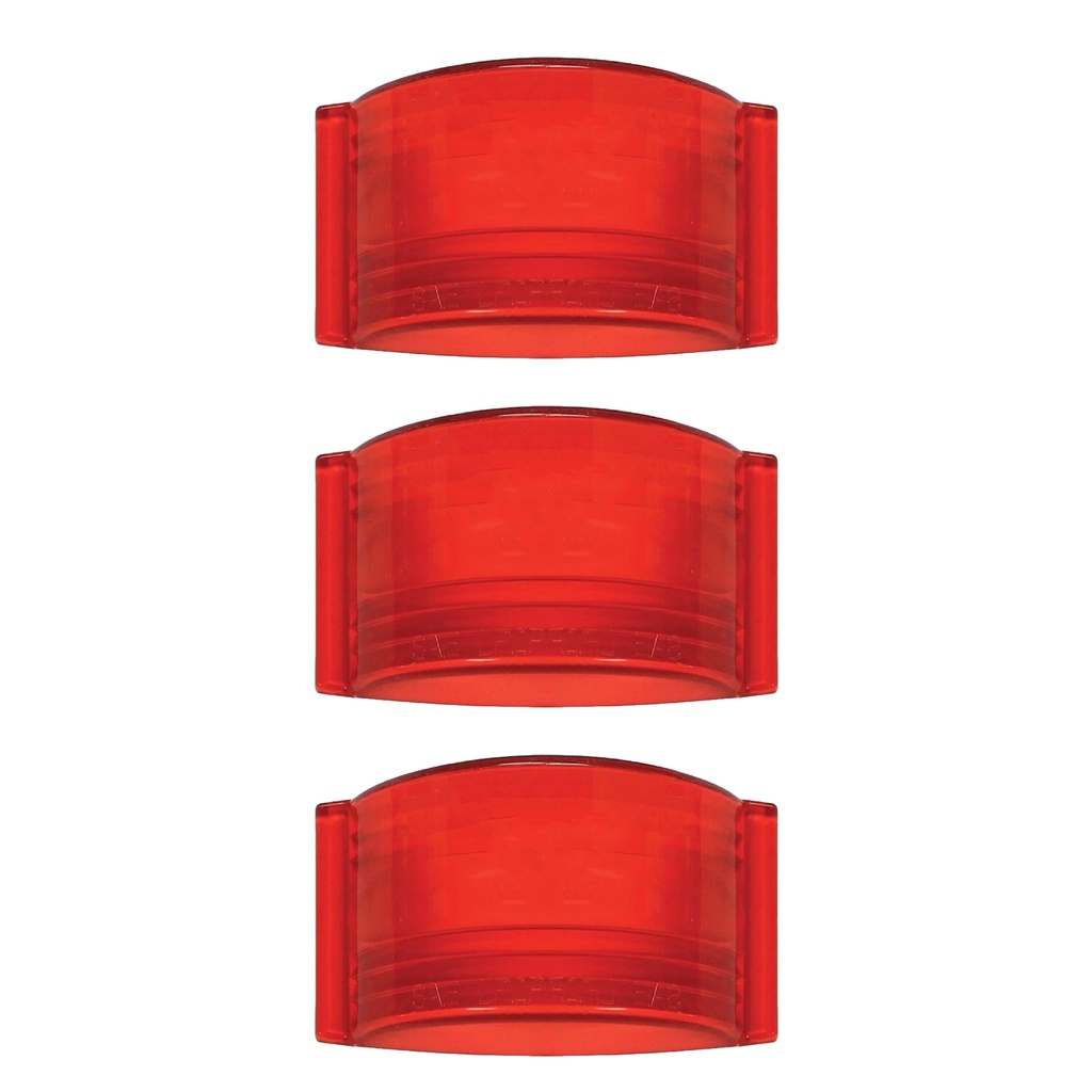 Lens Red 571.LG263R.1 90052 (Pack of 3)