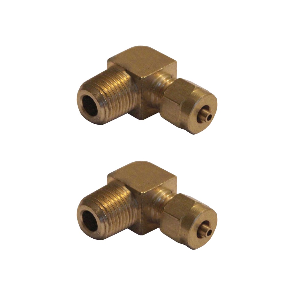 Male Elbow DOT 5/32IN x 1/8NPT 177.146925A (Pack of 2)