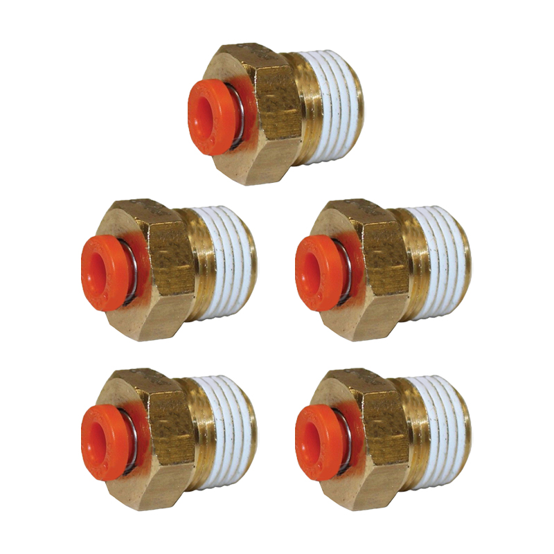 PLC Male Connector 1/8 X 1/8in 177.11682A (Pack of 5)