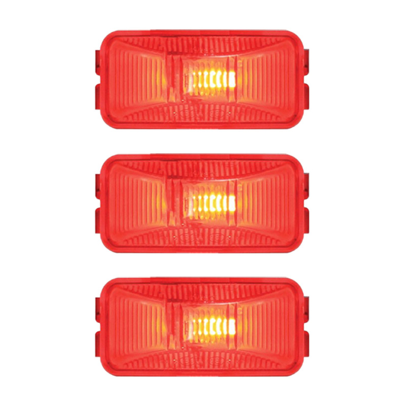 Marker Light 1-1/4in X 2-1/2in Red 571.LG15R 46412 (Pack of 3)