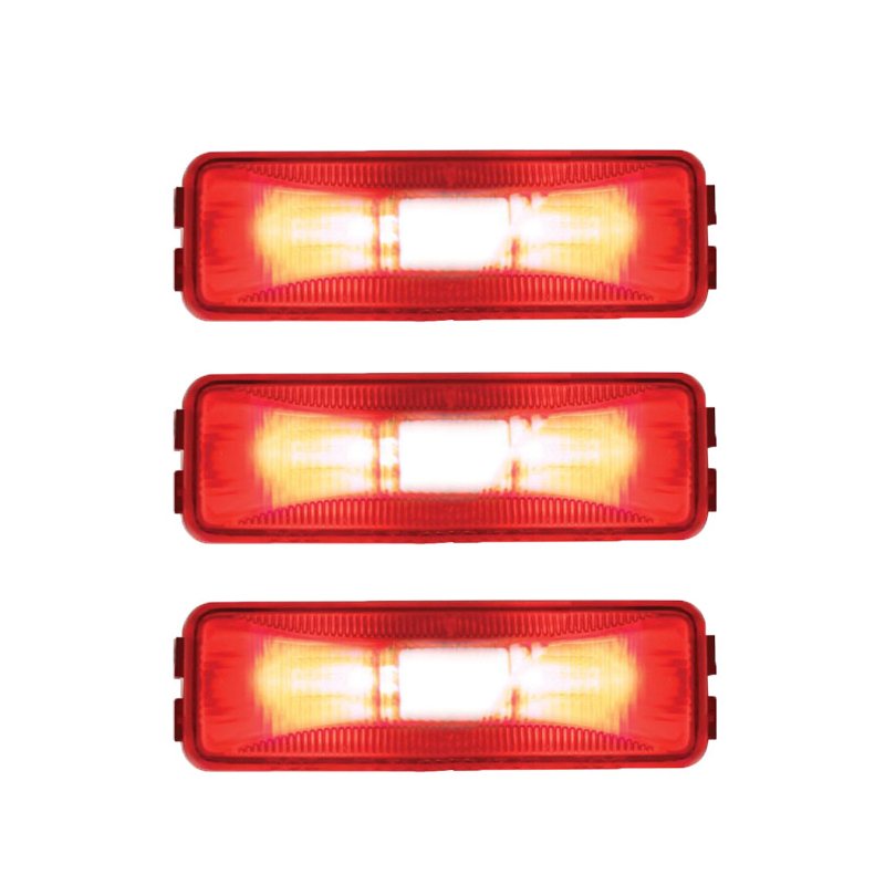 Marker Light 1-1/4in X 4in Red 571.LG19R 46742 (Pack of 3)