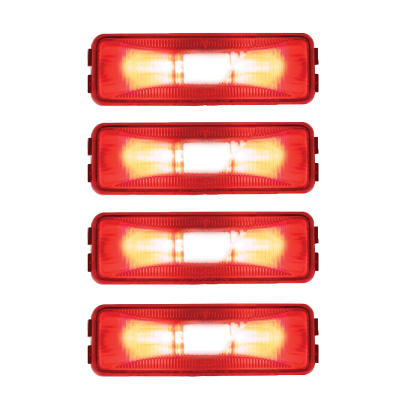 Marker Light 1-1/4in X 4in Red 571.LG19R 46742 (Pack of 4)