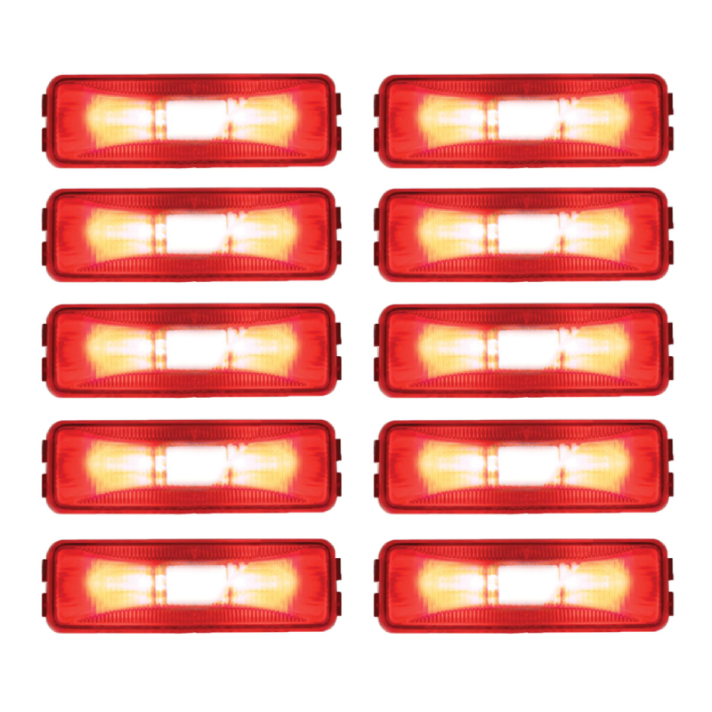 Marker Light 1-1/4in X 4in Red 571.LG19R 46742 (Pack of 10)