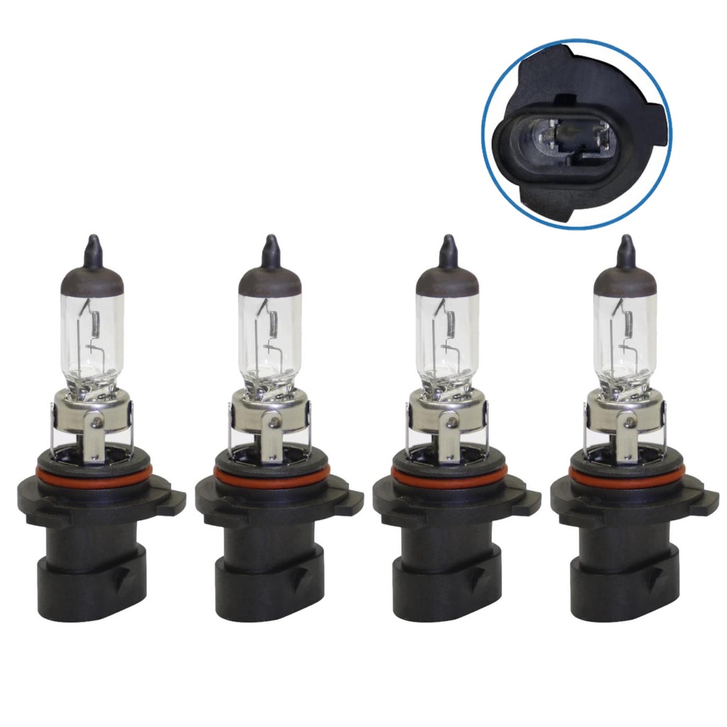 Hella Halogen Capsule 9006XS/HB4A 12V 571.H9006XSHE 82080 9006XS (Pack of 4)