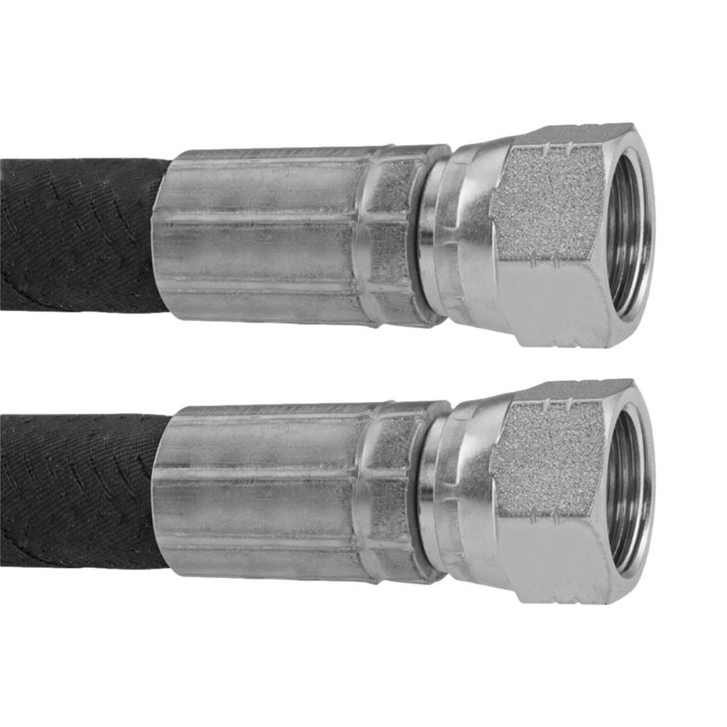 Discharge Hose 2 Fem SAE Swivel 18in FTL 177.101118