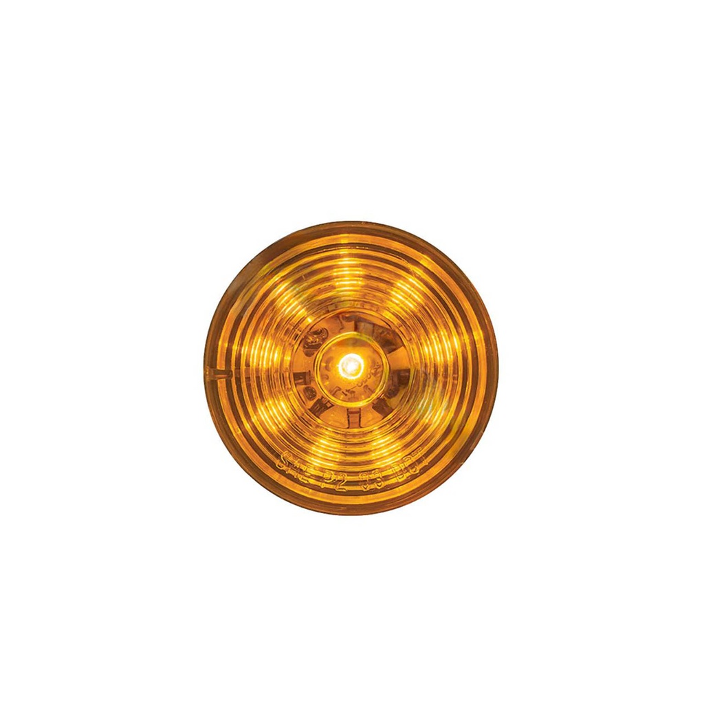 Marker Light LED 2in Round Clear Amber 571.LD30CA10, 3051A