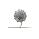 Locking Fuel Cap 3in Non-Vented Mack Volvo 572.1066, 20511590, 20745988,20770691