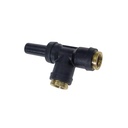 PLC Standpipe Run Tee 3/8 X 3/8 X 3/8in 177.12C5166C, 371PTCSP66, QS7166C