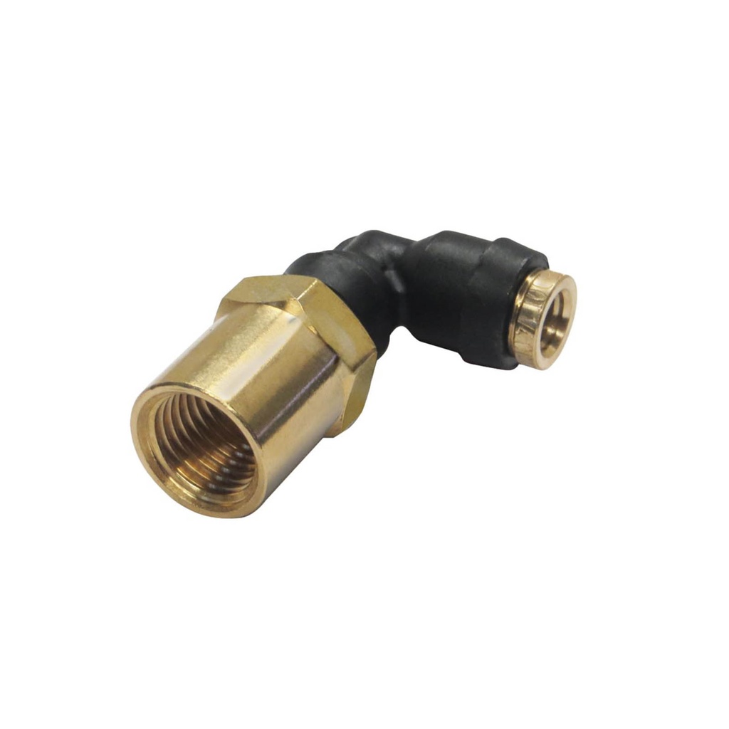 PLC Female SWL Elbow DOT 1/4in X 1/4in 177.12C704B, 370PTC44, QL13704B, 016248