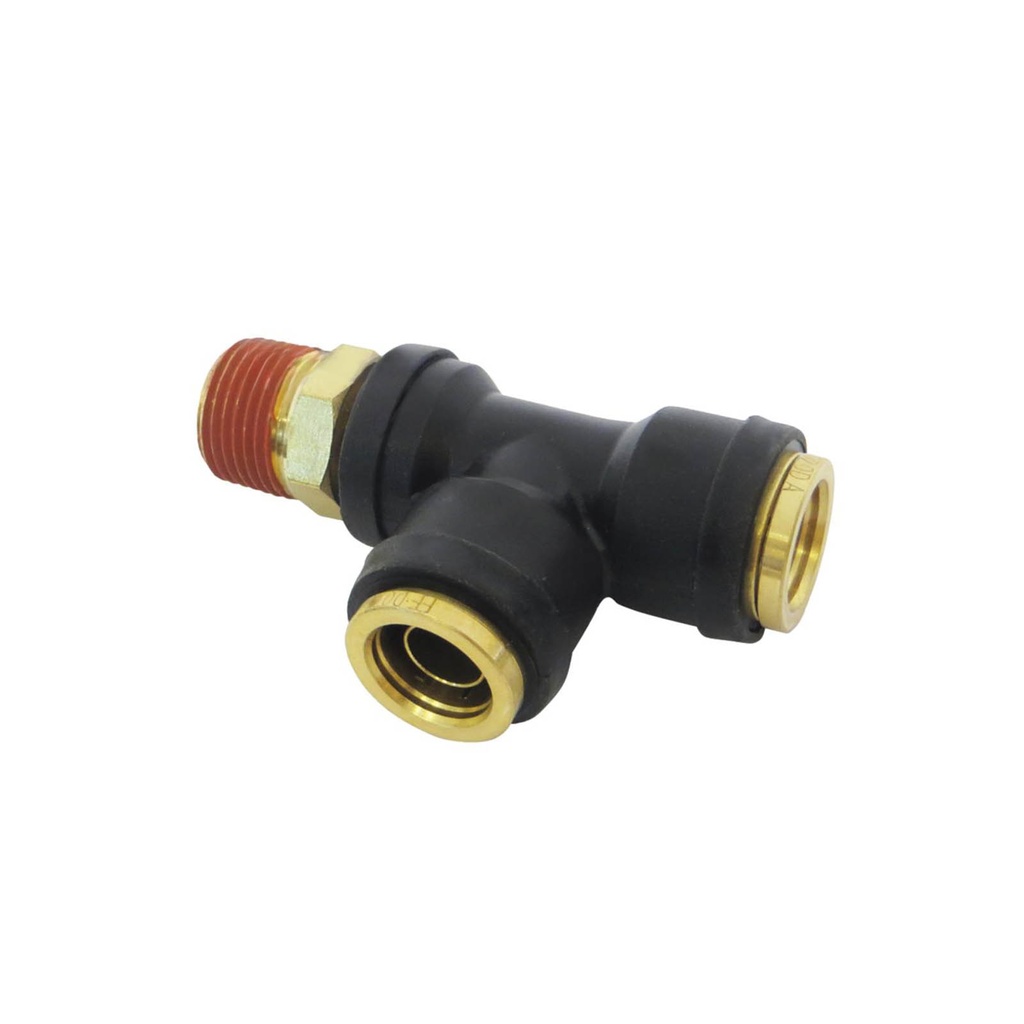 PLC SWL Male Run Tee DOT 1/2in X 3/8in 177.12C718C, 371PTC86, QL13718C, 016405