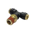 PLC SWL Male Branch Tee DOT 1/4 X 1/4in 177.12C724B, 372PTC44, QL13724B, 016344