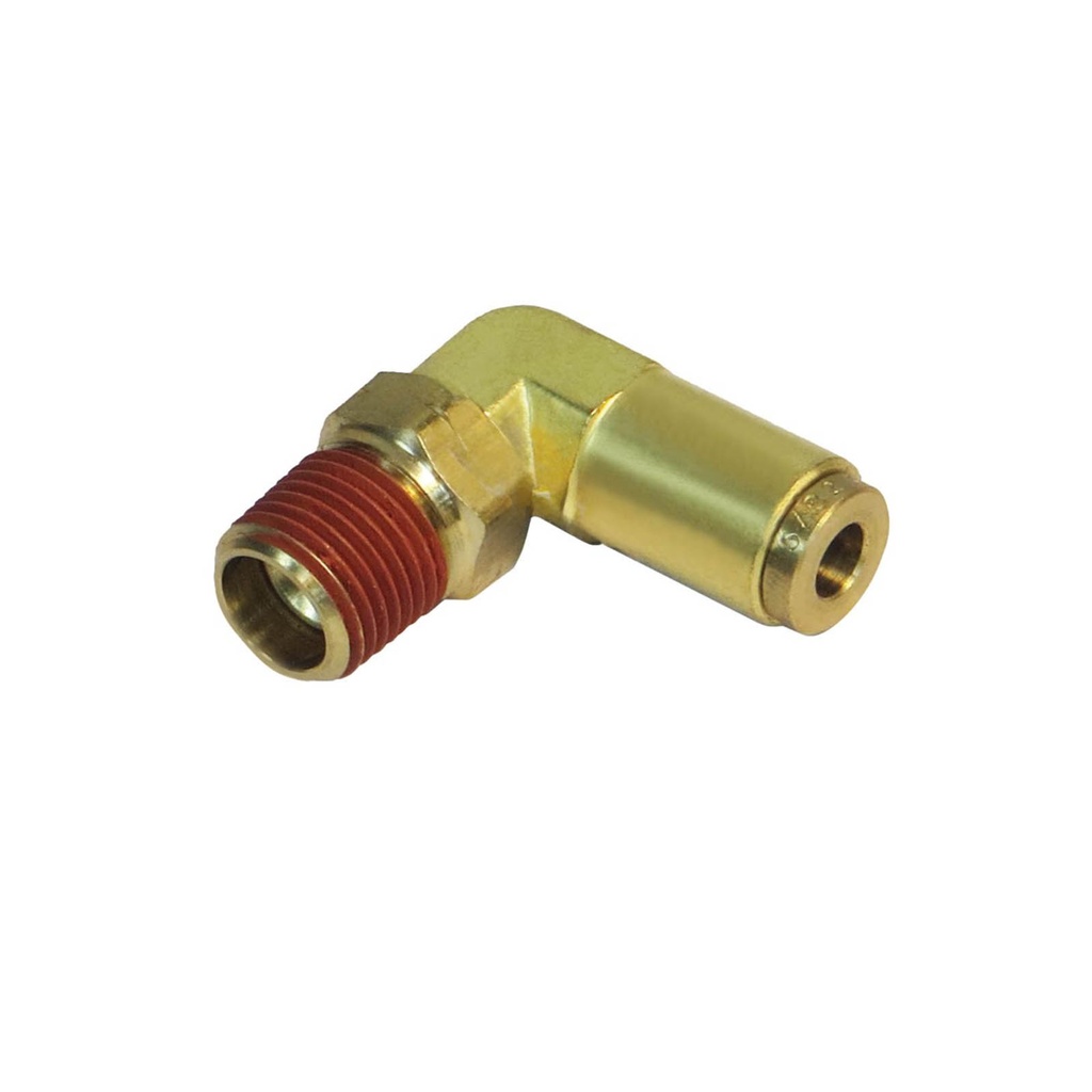 Brass PLC Male SWL Elbow 5/32 X 1/8in 177.13B6925A, PL136925A, 016222