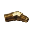Male Elbow 45 DEG 1/4in SAE X 1/4in Pipe 177.8544B, 54X4X4, 159F44, 544B, 015944