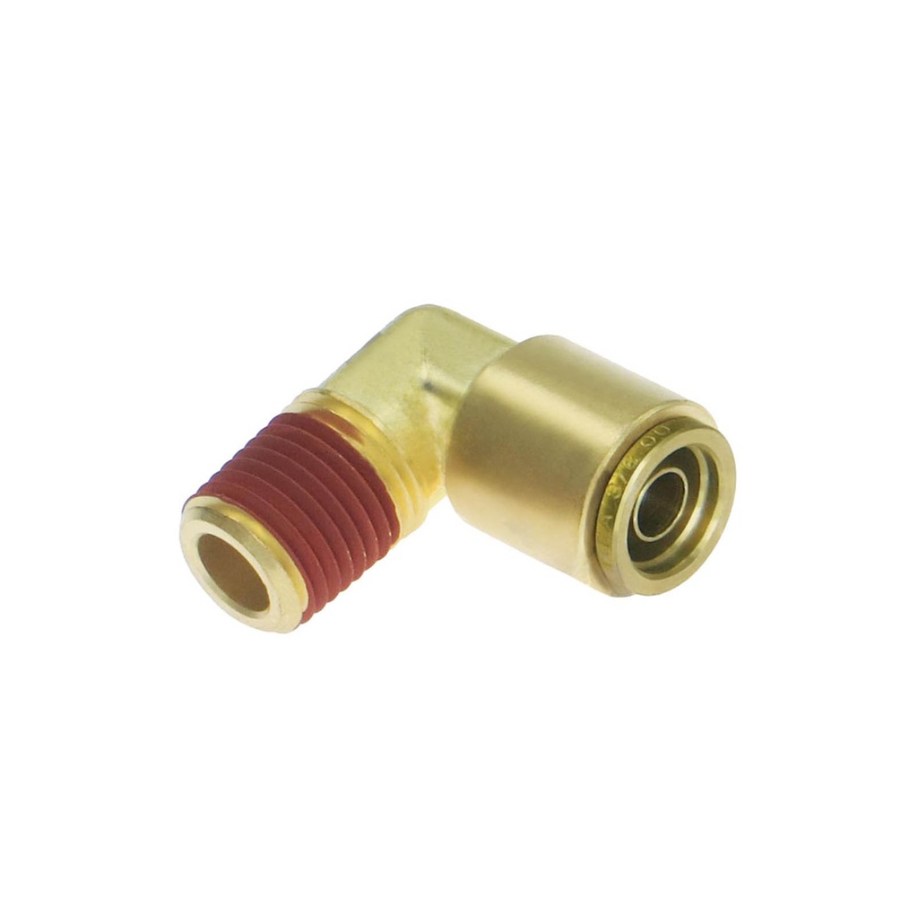 Brass PLC Male Elbow 3/8 X 1/4in 177.13B156B, 1869X6, 169PMTNS64, PL13156B