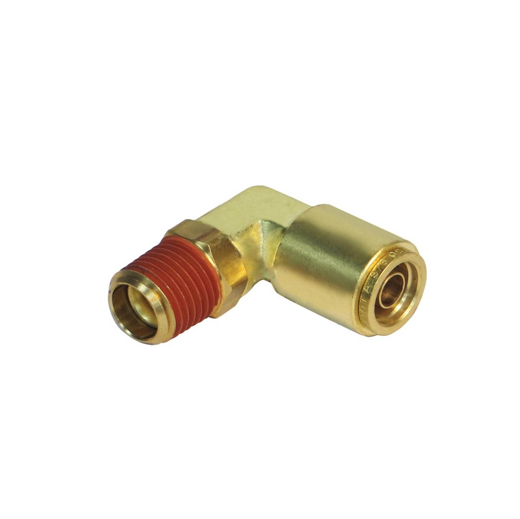 Brass PLC Male SWL Elbow 3/8 X 1/4in 177.13B696B, 1869X6S, 169PMT64, PL13696B