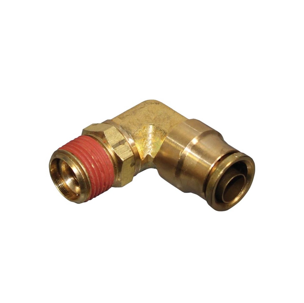Brass PLC Male SWL Elbow 1/2 X 3/8in 177.13B698C, 1869X8S, 169PMT86, PL13698C