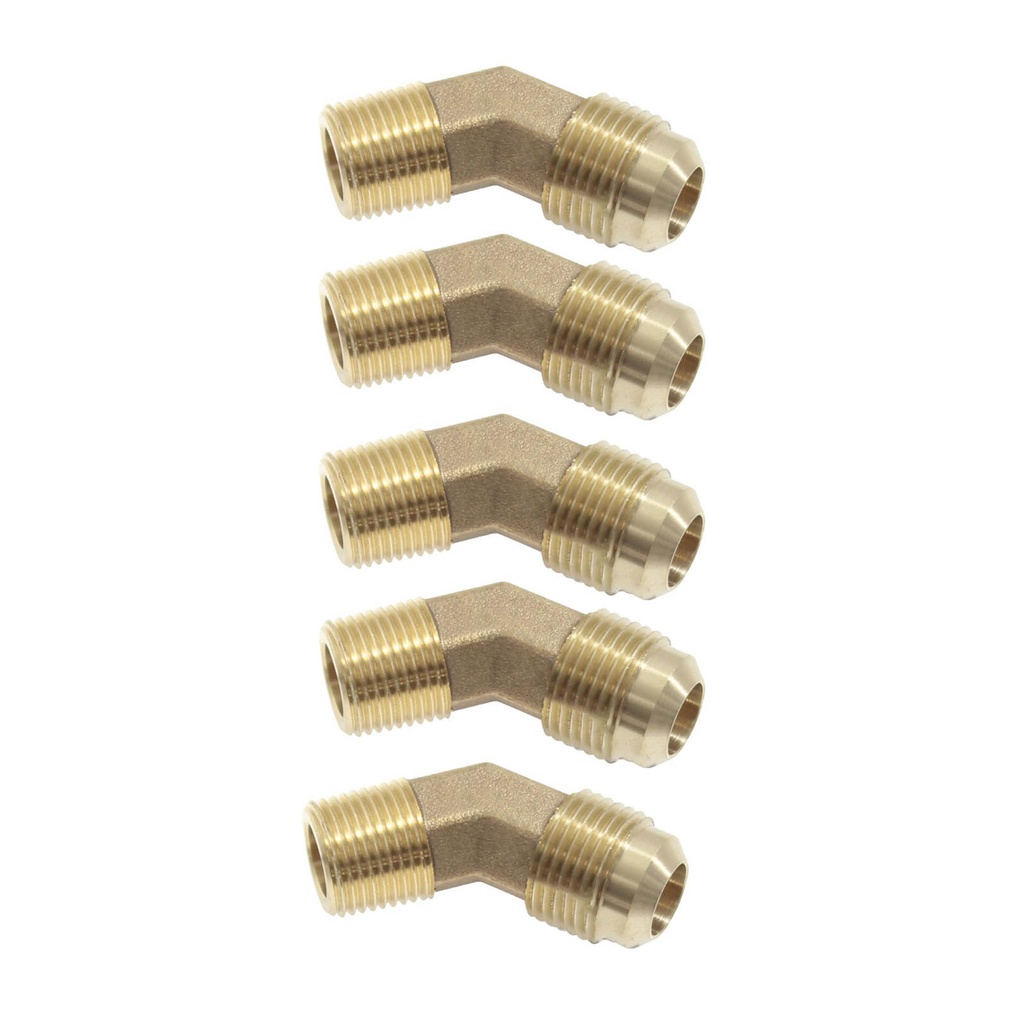 Male Elbow 45 DEG 1/2in SAE X 3/8in Pipe 177.8548C, 54X8, 159F86 (Pack of 5)