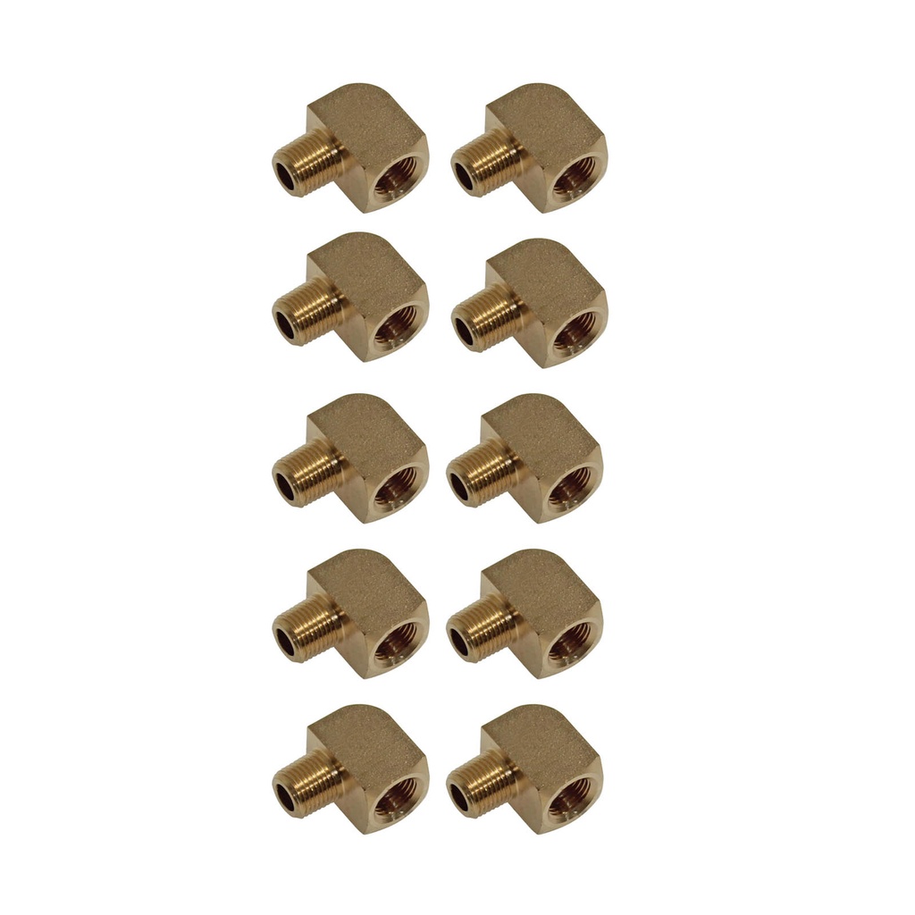 Street Elbow 90 DEG 1/8NPT 177.9116A, 3400X2, 2202P22, 115A (Pack of 10)