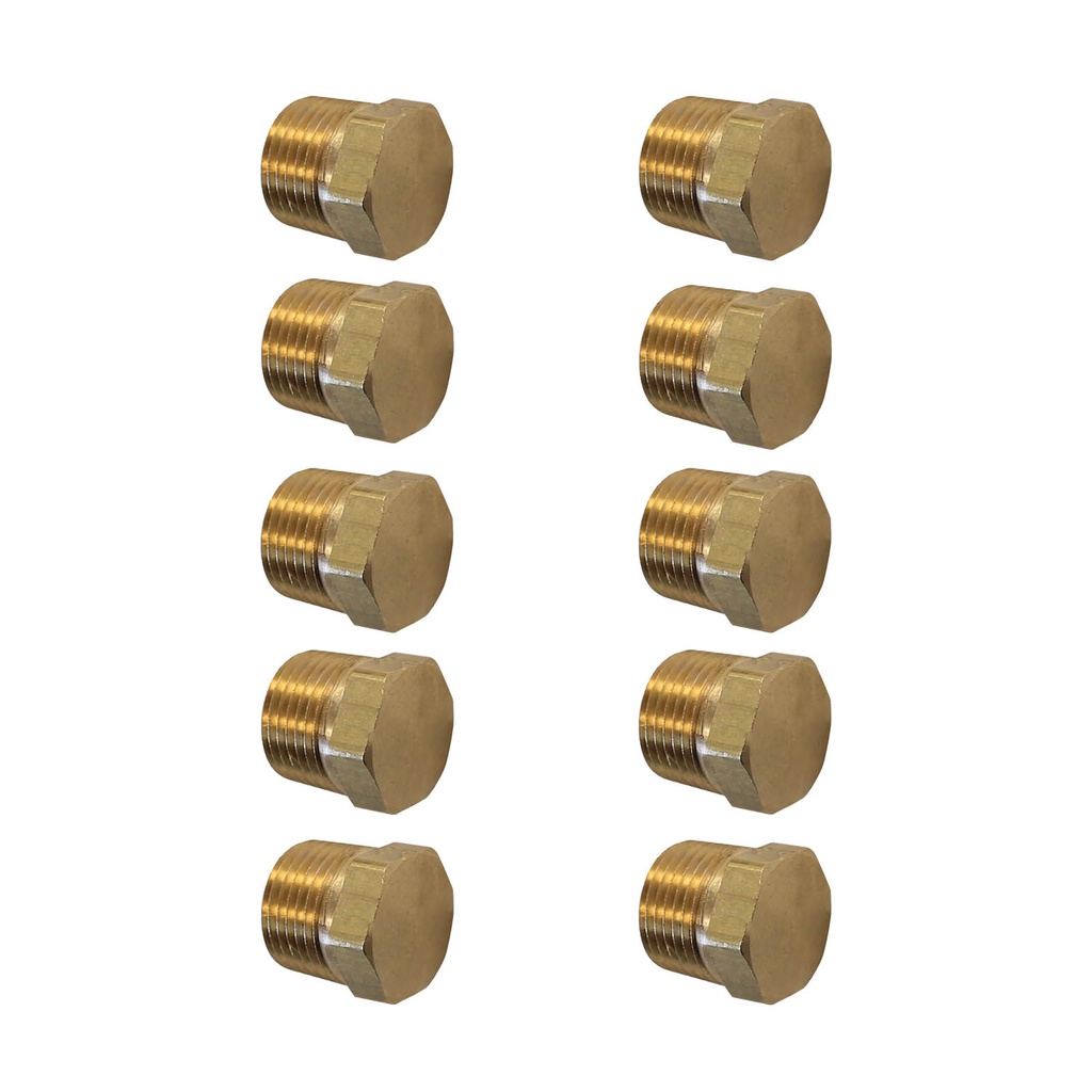 Hex Plug 3/8NPT 177.9121C, 3152X6, 218P6, 121C, 017055, SPPH6 (Pack of 10)