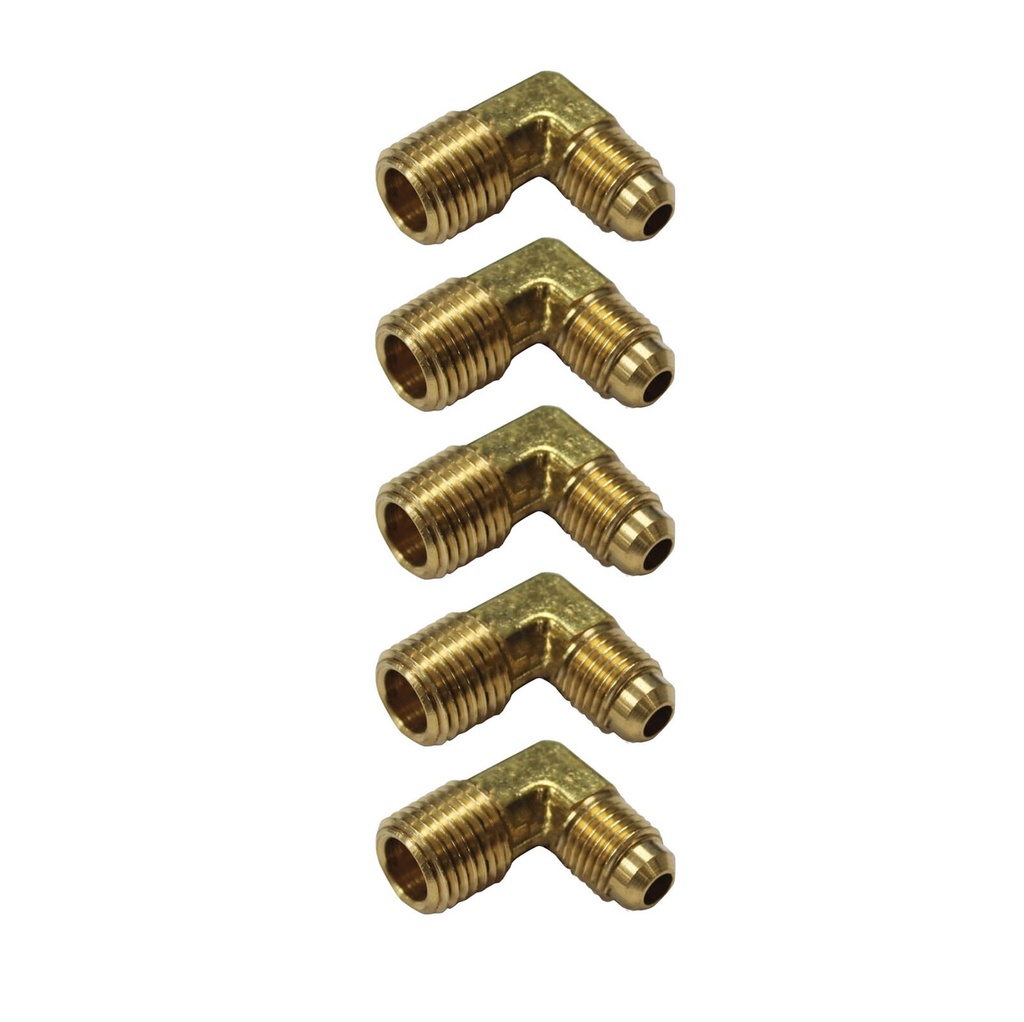 Male Elbow 1/4in SAE X 1/4in Pipe 177.8494B, 49X4X4, 149F44, 494B (Pair of 5)