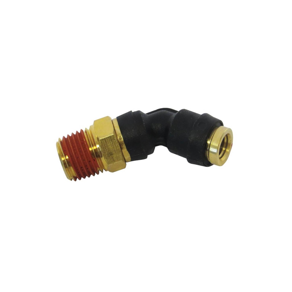 PLC 45 DEG SWL M Elbow DOT 1/4 X 1/4in 177.12C744B, 379PTC44, QL13744B, 016444