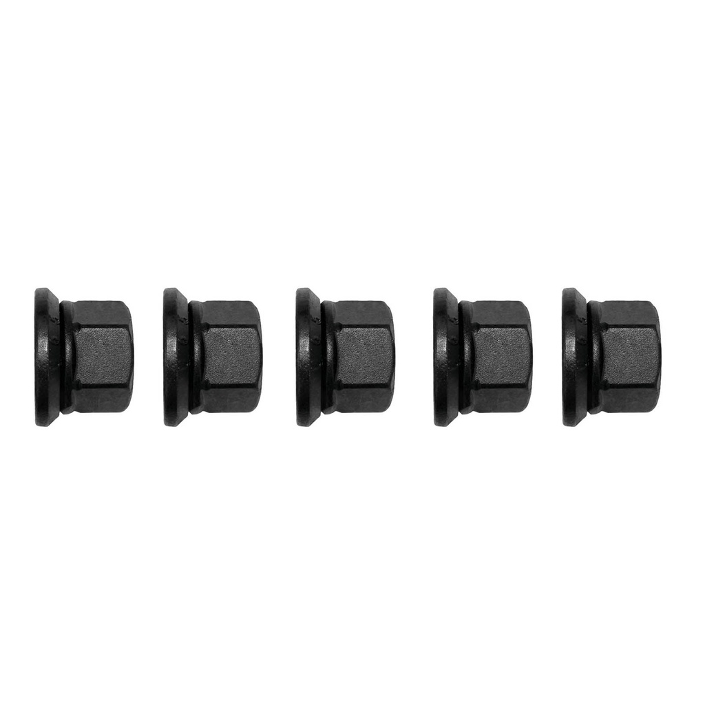 Flanged Cap Nut 201.3014SE, E-6000A, E-9318, R006000A, W1338, 39702 (Pack of 5)