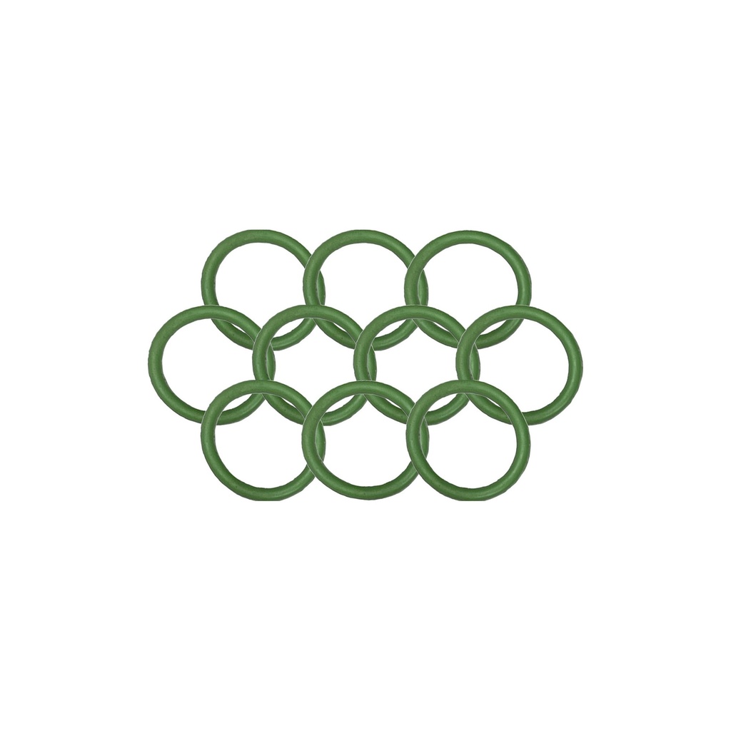 AC O-Ring No 10 HNBR Green 10pk 830.52210G-10, 0015, 16-4210, 1530487, 801203