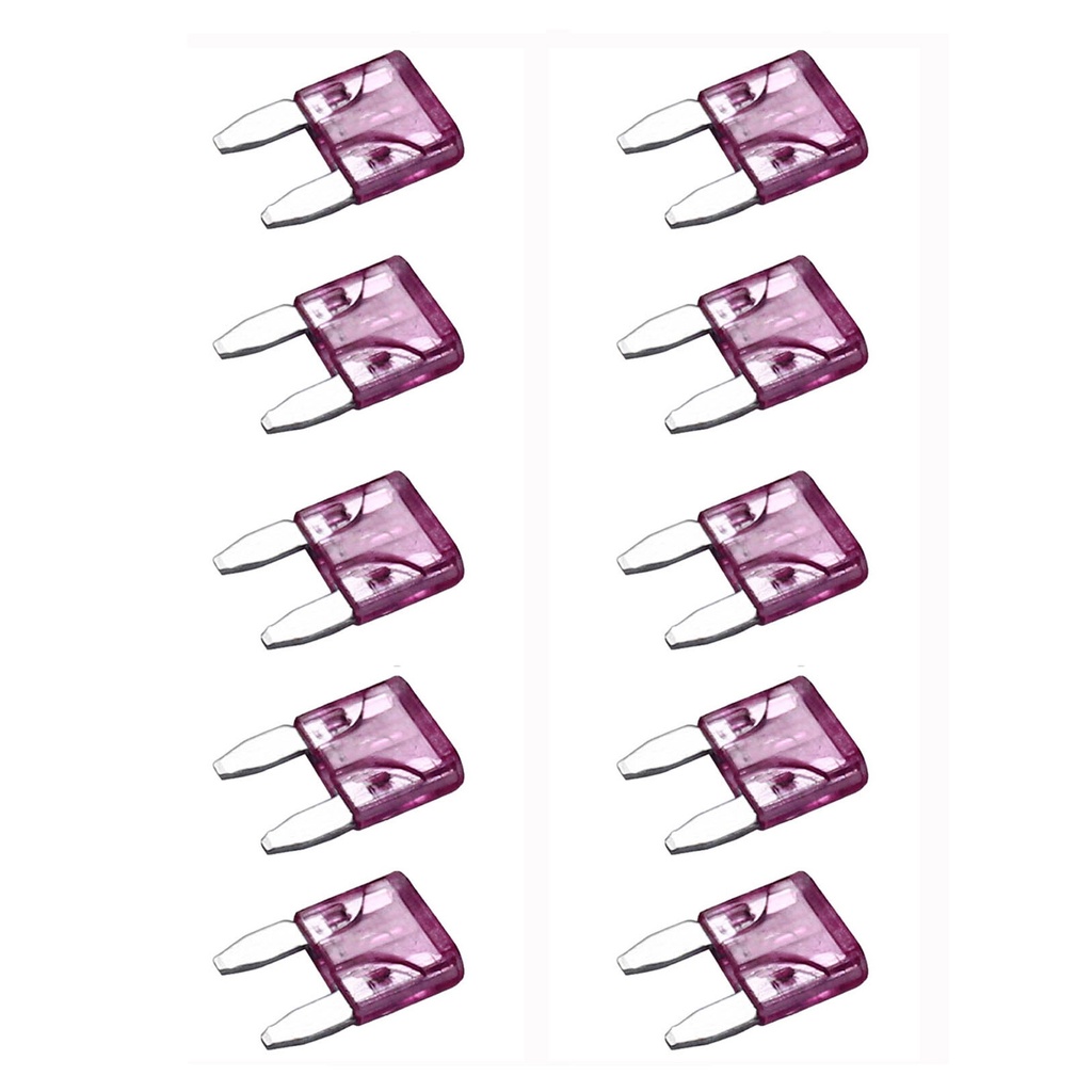 Mini Blade Fuse 3 Amp  577.AMF3, ATM3, MIN3 (Pack of 10)