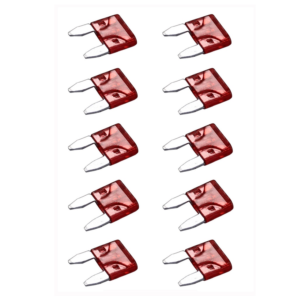 Mini Blade Fuse 10 Amp 577.AMF10, ATM10, MIN10 (Pack of 10)