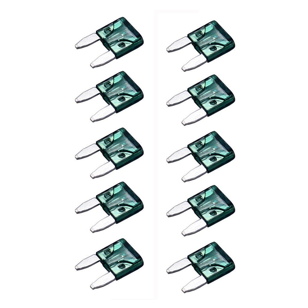 Mini Blade Fuse 30 Amp 577.AMF30, ATM30, MIN30 (Pack of 10)