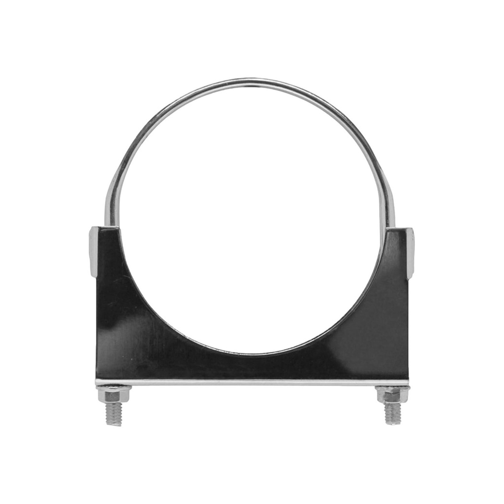 Flat U-Bolt Saddle Clamp 5in Chrome 562.U3405C, FB5C, P206611, 89569K, 35777