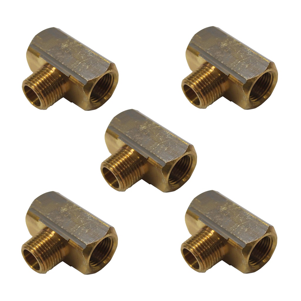 Male Branch Tee 3/8NPT 177.9106C, 3600X6, 2224P6, 106C, 016016,S2266 (Pack of 5)