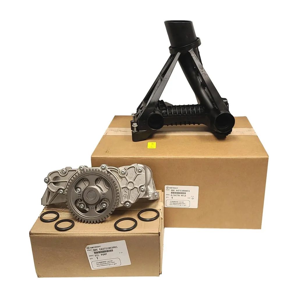 OEM DETROIT OIL PUMP ASS EA4721805601+OIL SUCTION MODULE A4721806851+Oring