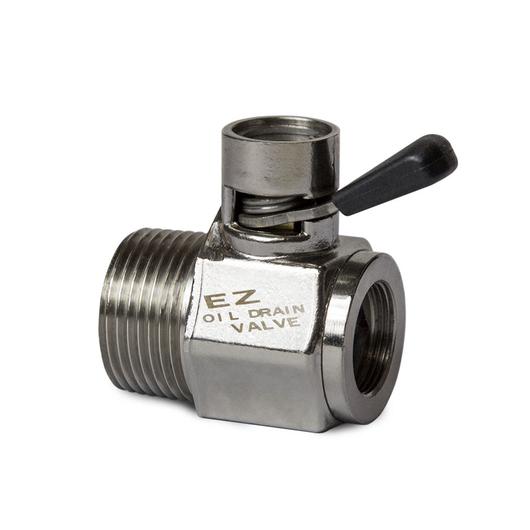 EZ (EZ-200) Silver NPT 1-12 Thread Size Oil Drain Valve, Caterpillar 3406,3408