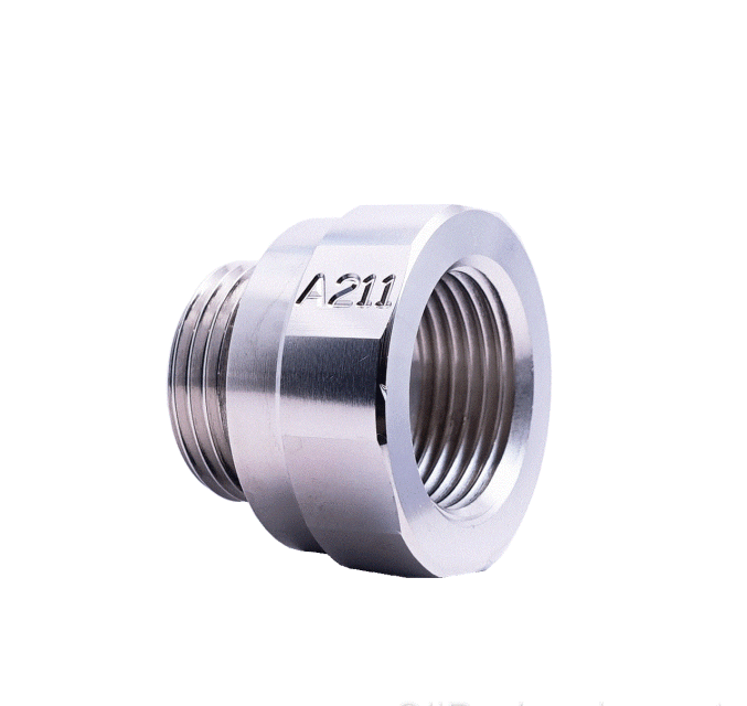 EZ (A-211) Silver 27mm-2.0 Thread Size Oil Drain Valve Adapter