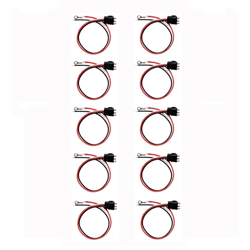 [J5-HOL1-F6Y6] Pigtail 3 Wire 571.PT111, 94926, 431491, 67000, A45PB, M50911 (Pack of 10)