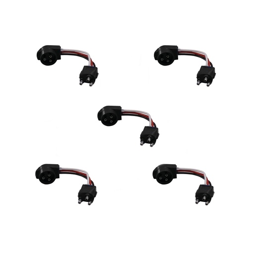 [O9-ZS2P-HBEG] Adapter 3 Wire Pigtail 571.PT123, 66831 (Pack of 5)