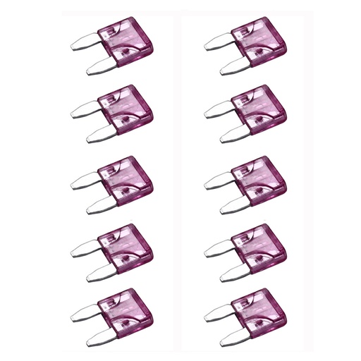 Mini Blade Fuse 3 Amp  577.AMF3, ATM3, MIN3 (Pack of 10)