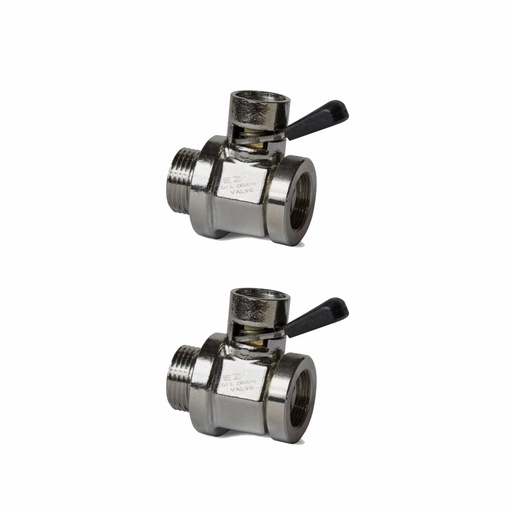 EZ-202 (NPT 1/2-14) EZ Oil Drain Valve Detroit (Pack of 2)
