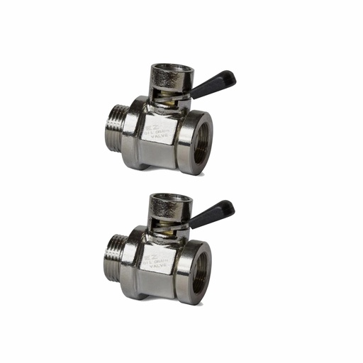 EZ-204 (3/4"-16 UNF) EZ Oil Drain Valve Caterpillar (Pack of 2)