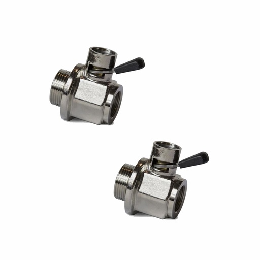 EZ-210 (1-1/16"x12 UNF) Thread Size Oil Drain Valve (Pack of 2)