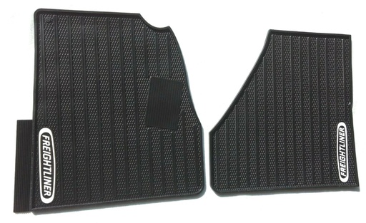 OEM MAT, FLOOR, BLACK, FREIGHTLINER LOGO, NEW CASCADIA P4 PDT GEN2CAS