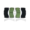 Air Disc Brake Pads Fleet Standard 3012400.00 141.D1525FS 29124 15224835APK4