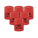 Fuel Water Separator Filter Baldwin BF1224 (Pack of 6)