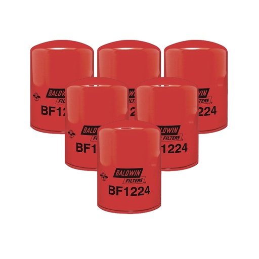 Fuel Water Separator Filter Baldwin BF1224 (Pack of 6)
