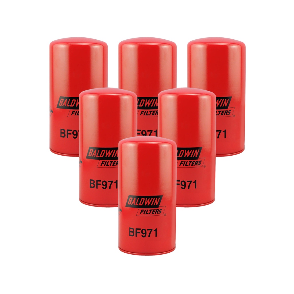 Fuel Filter Baldwin BF971 (Pack of 6) | KAHGO Truck Parts